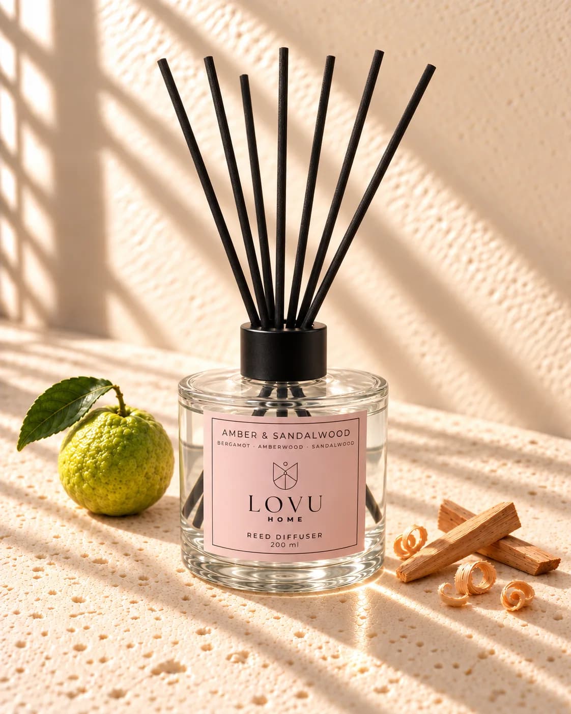 Dyfuzor zapachowy Amber & Sandalwood Lovu Home
